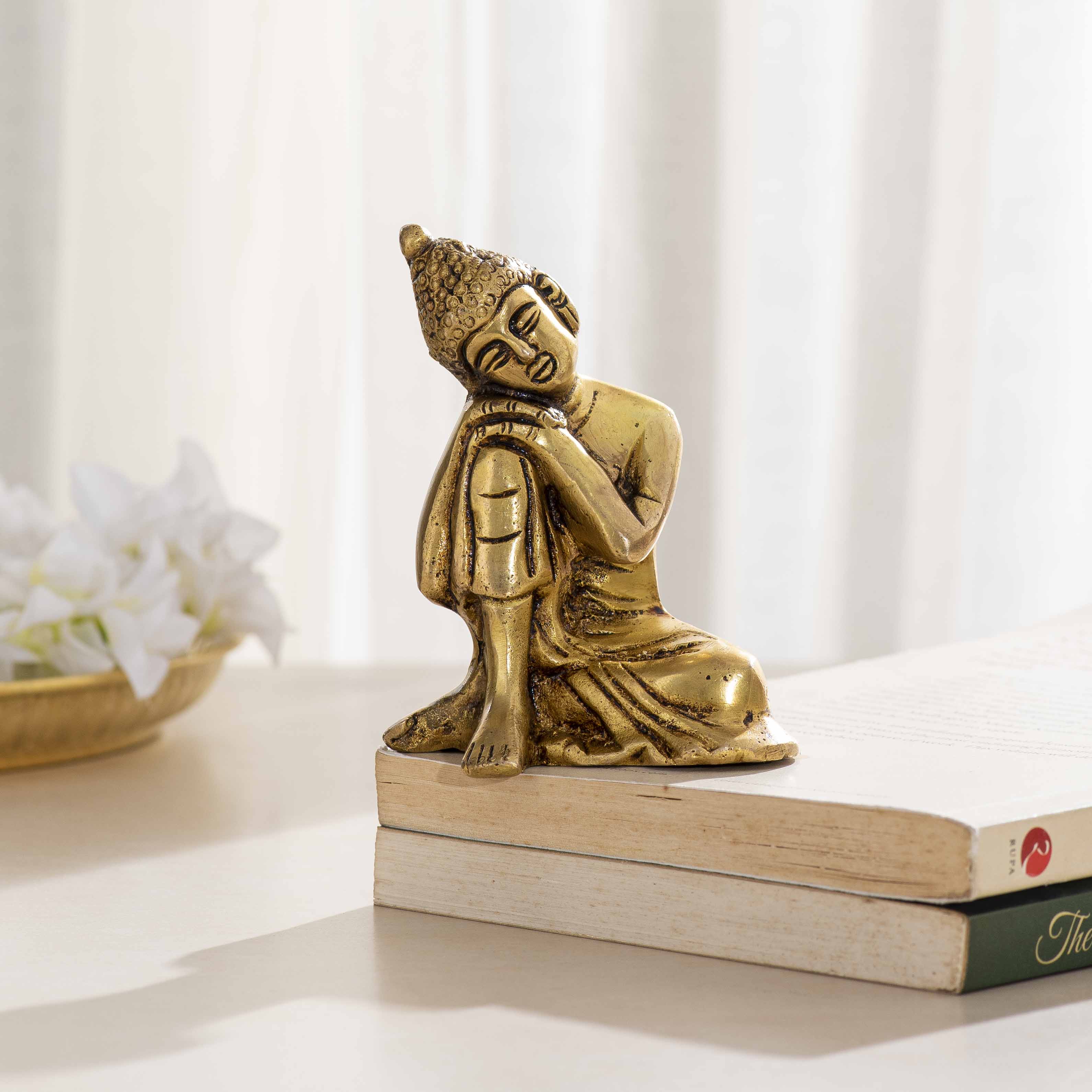 Pure Brass Buddha Idols 