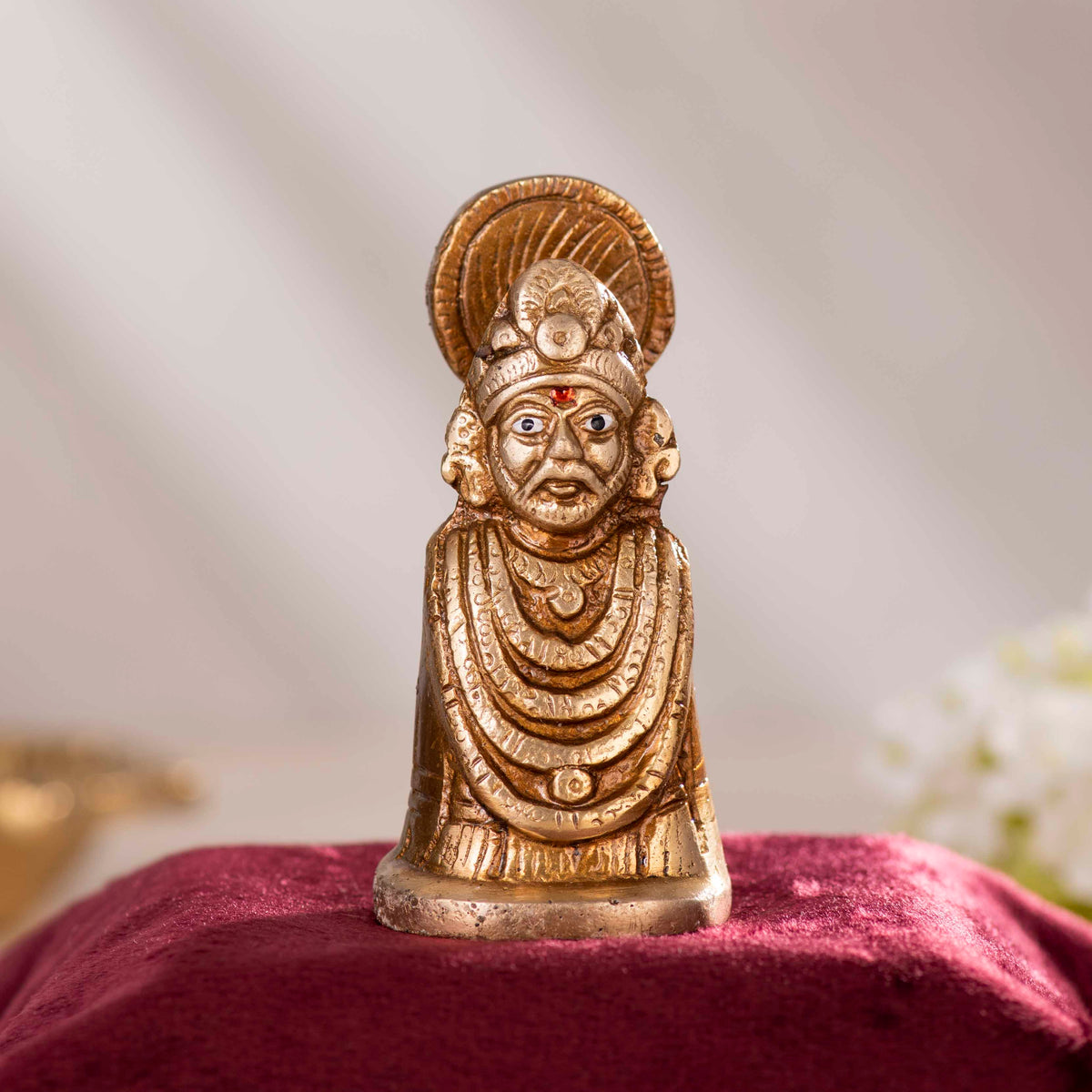 Brass Khatu Shyam Ji Idol 