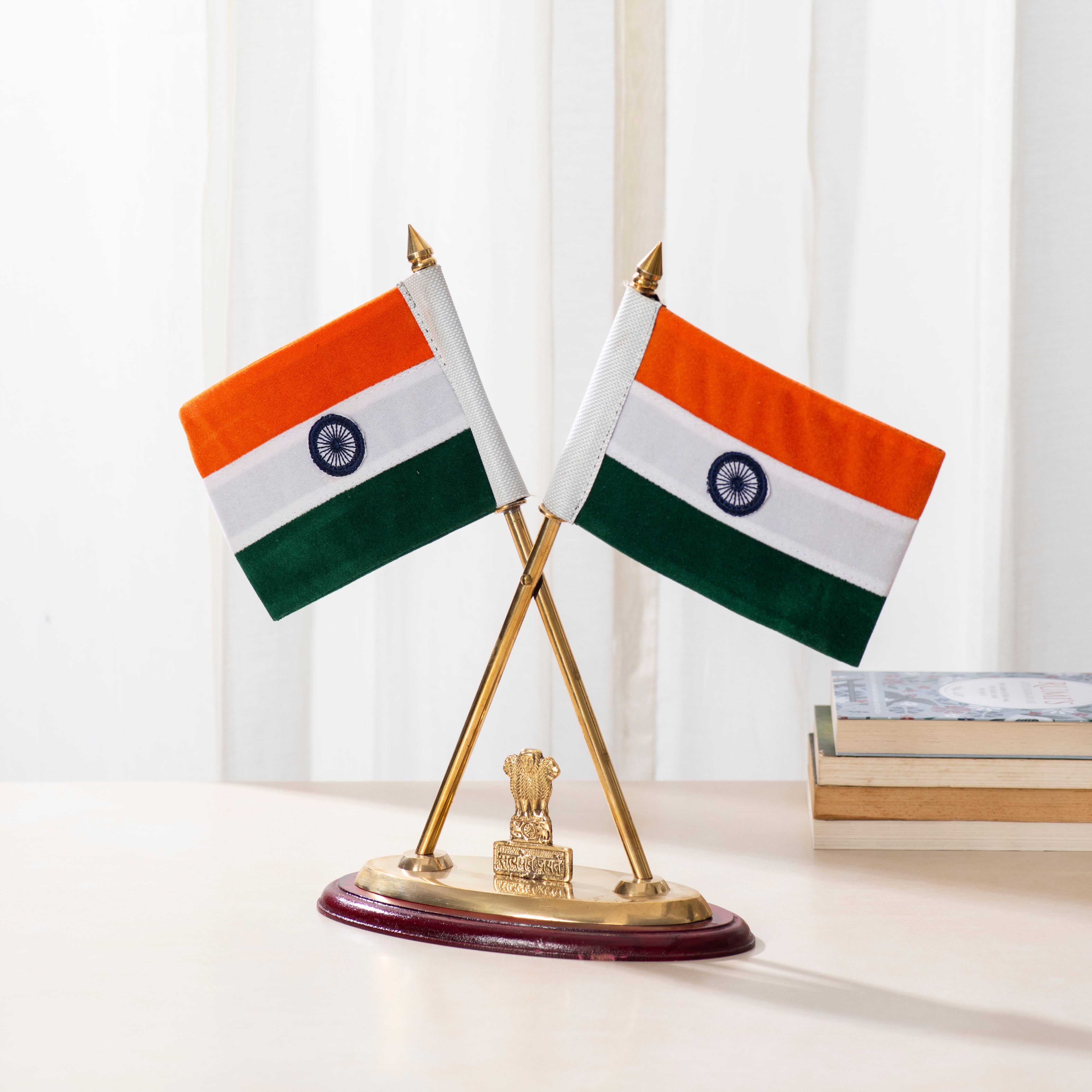  Indian National Flag Table Stand