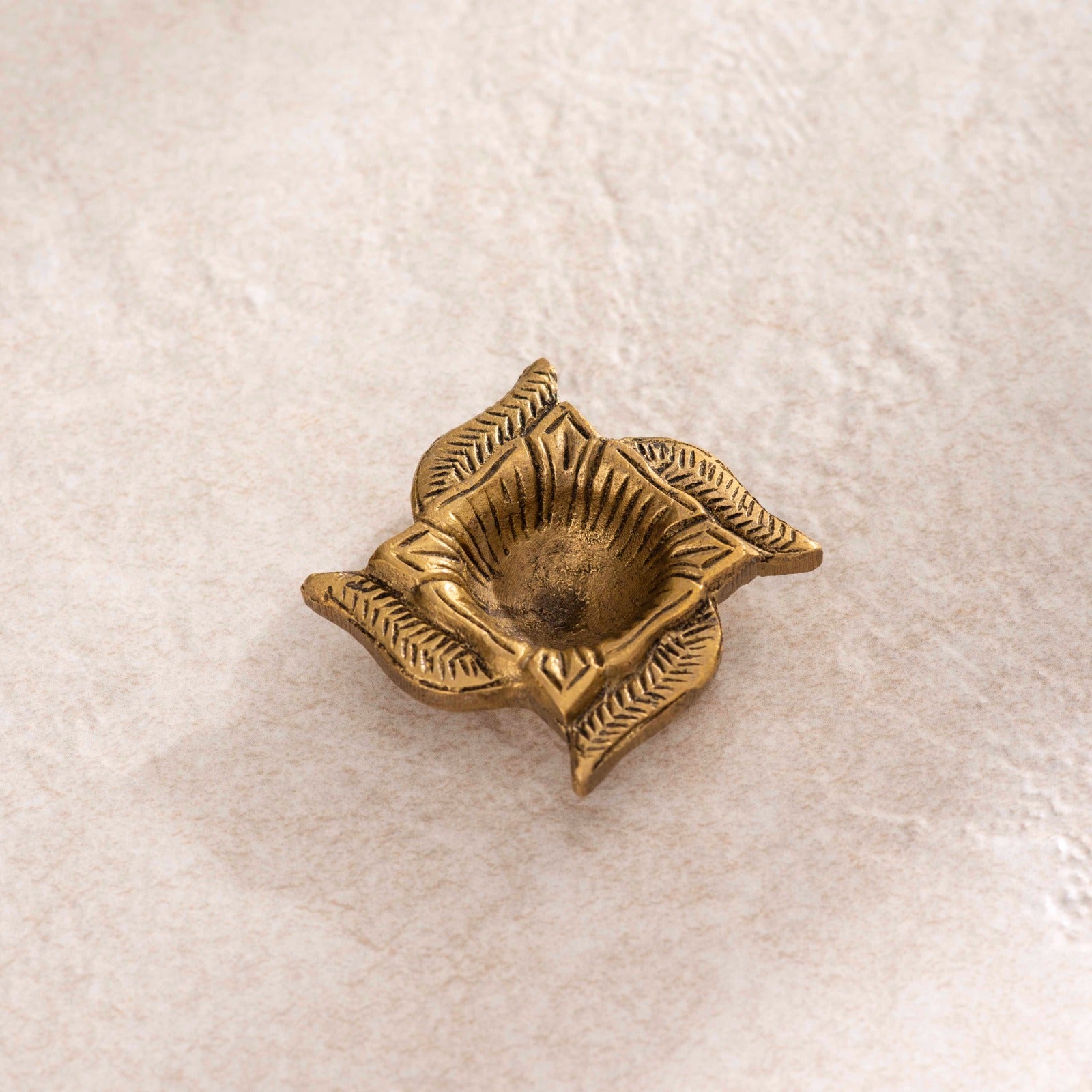 Brass Swastik Deep Pair[ 2.5 inch]