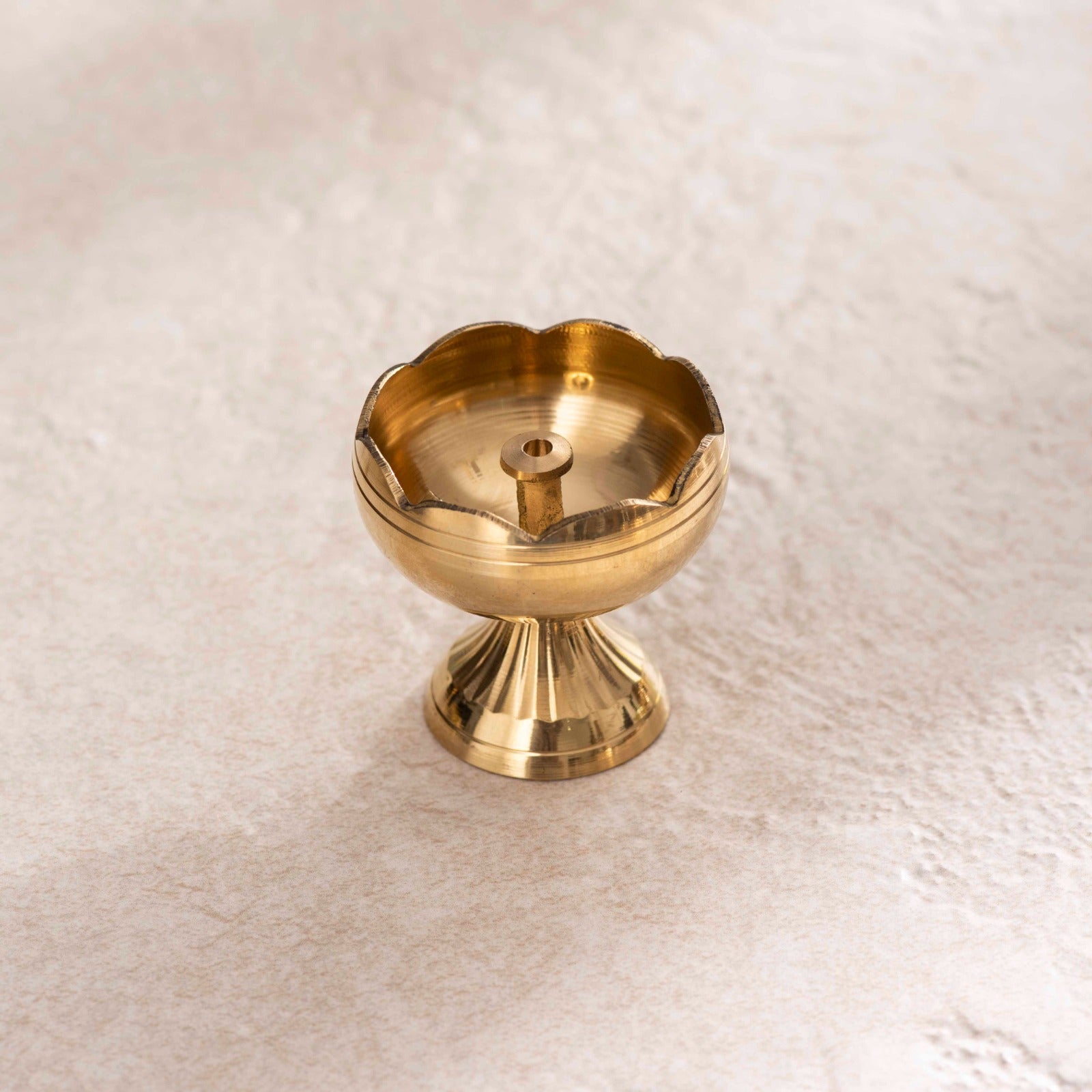 Brass Lotus Jyoti Deepak - 2.5 Inch