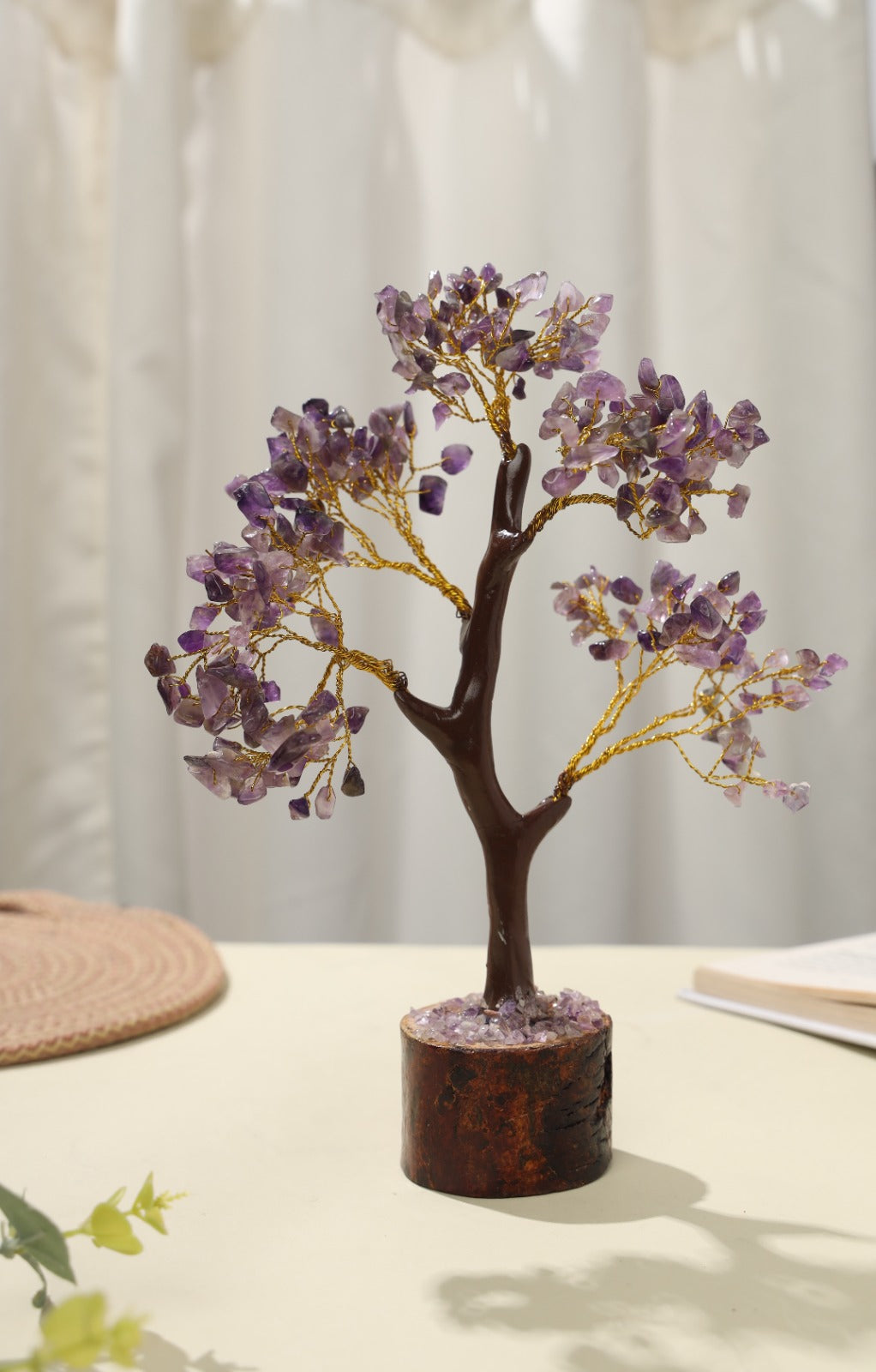 Amethyst Healing Crystal Tree - Stress Relief