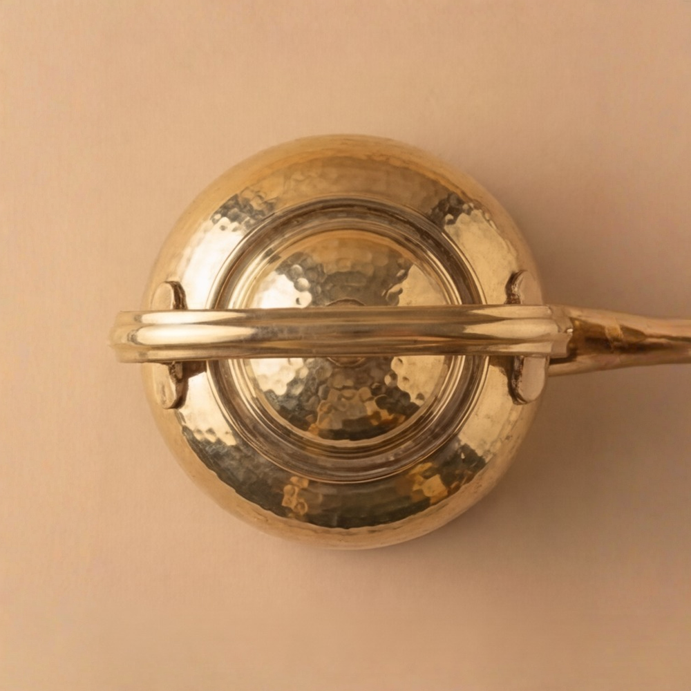 Handcrafted Brass Kettle