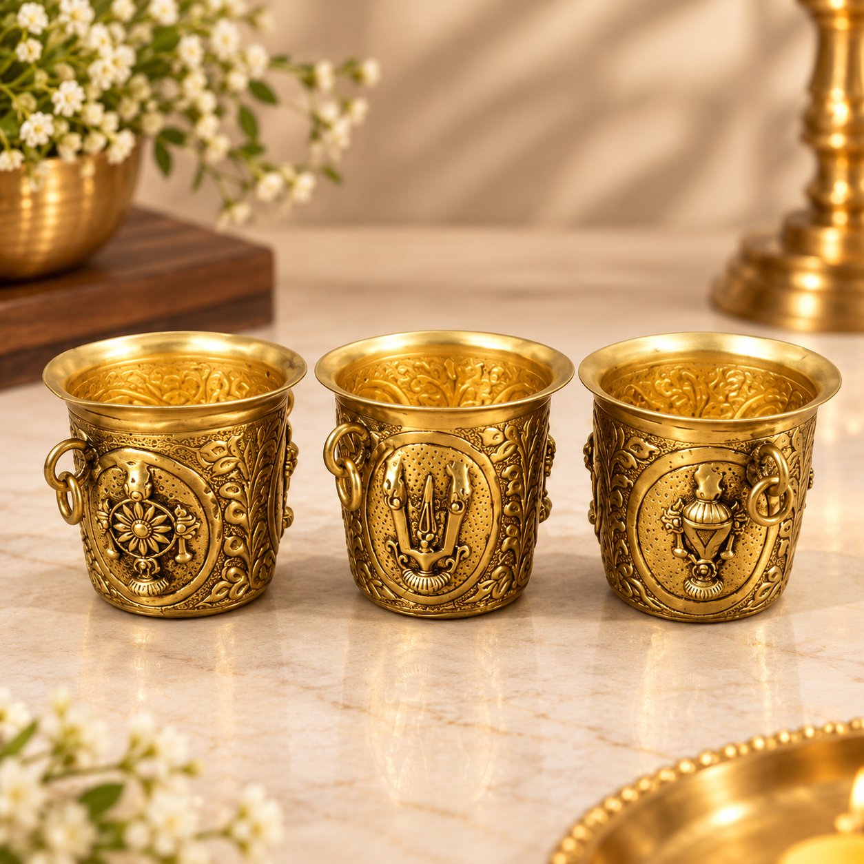 Sankh Chakra Namah Bhog Set