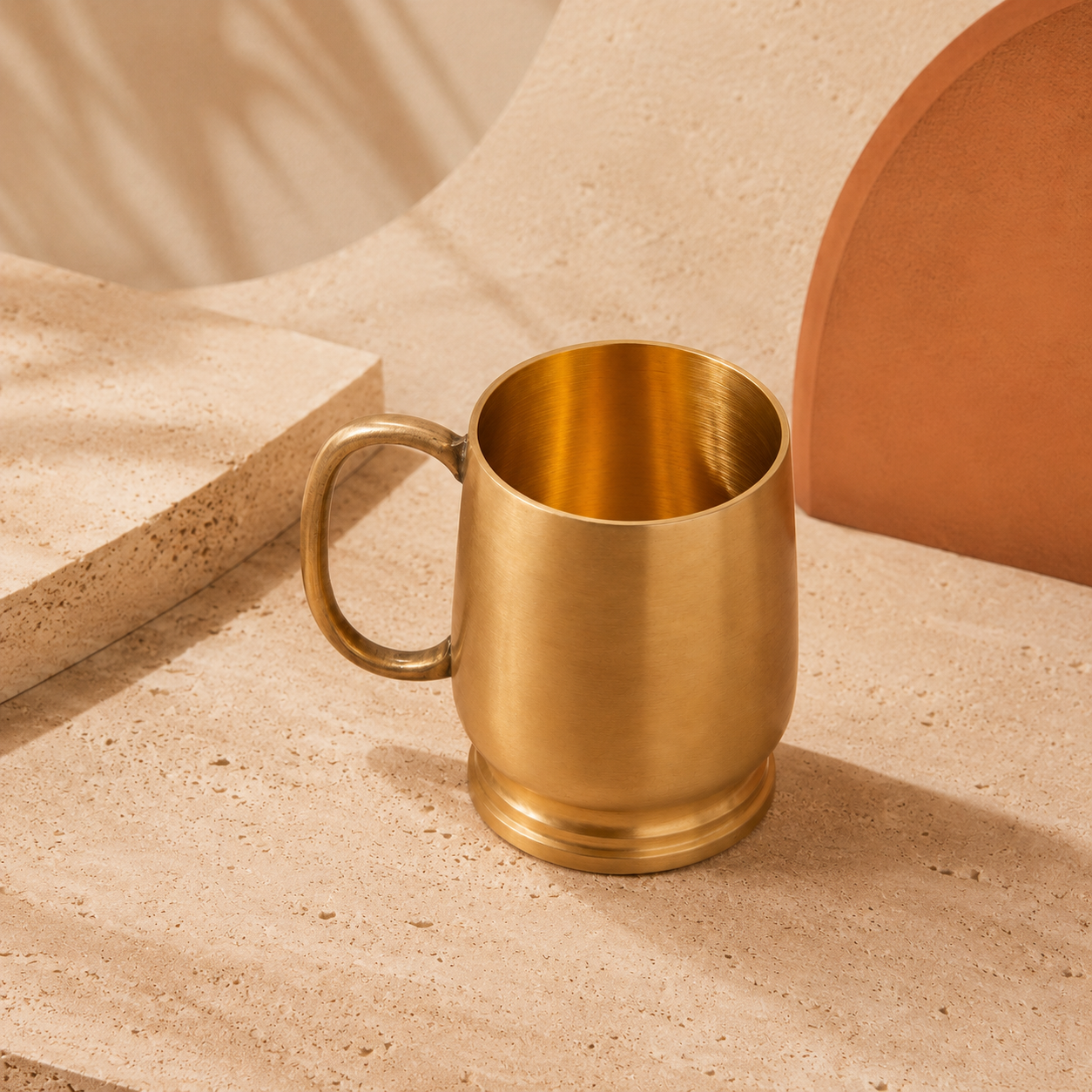 Brass Oreo Coffee Mug 350 ml