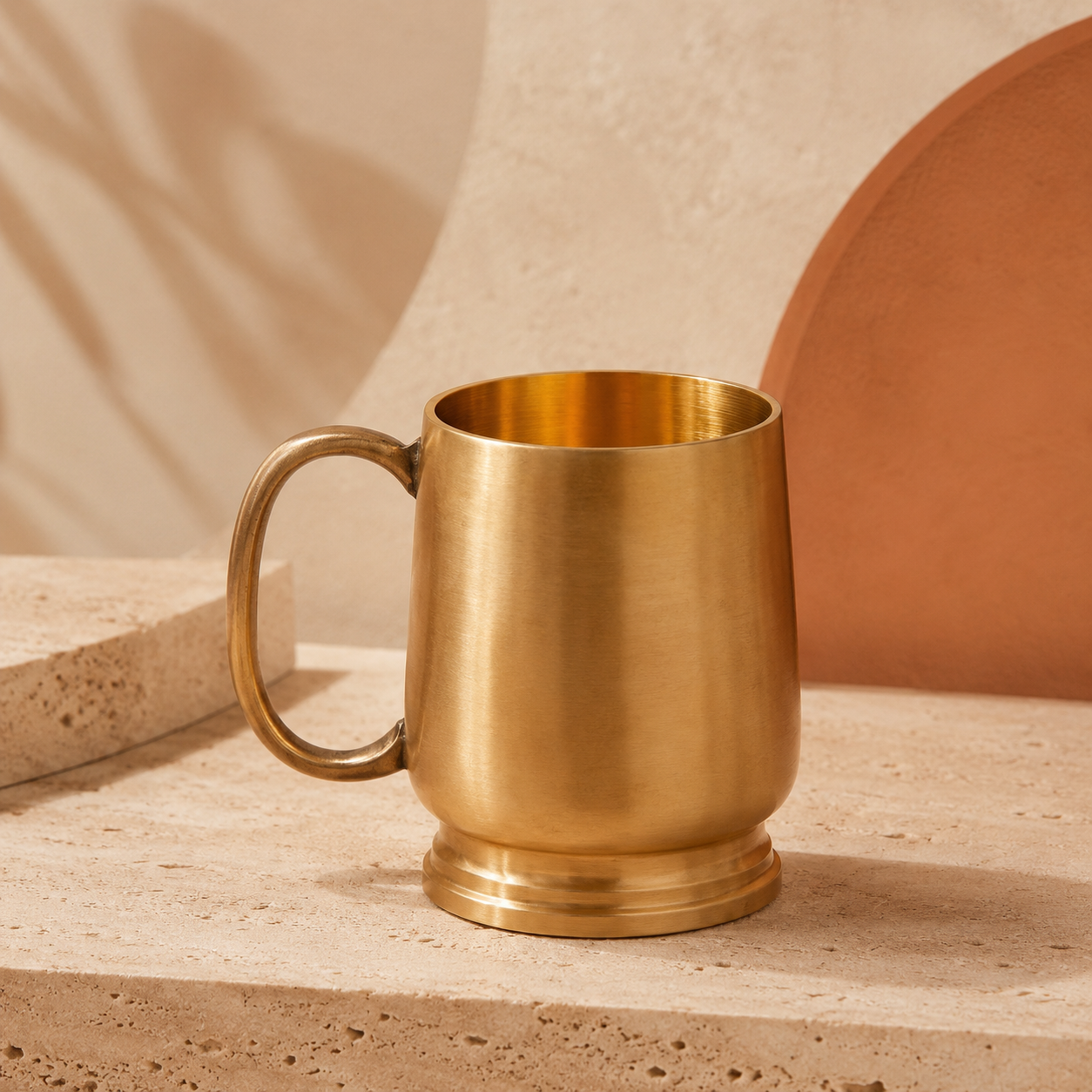 Brass Oreo Coffee Mug 350 ml