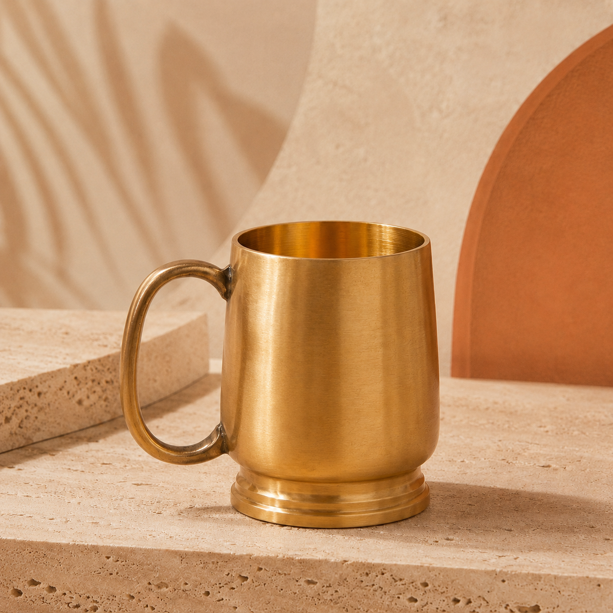 Brass Oreo Coffee Mug 350 ml