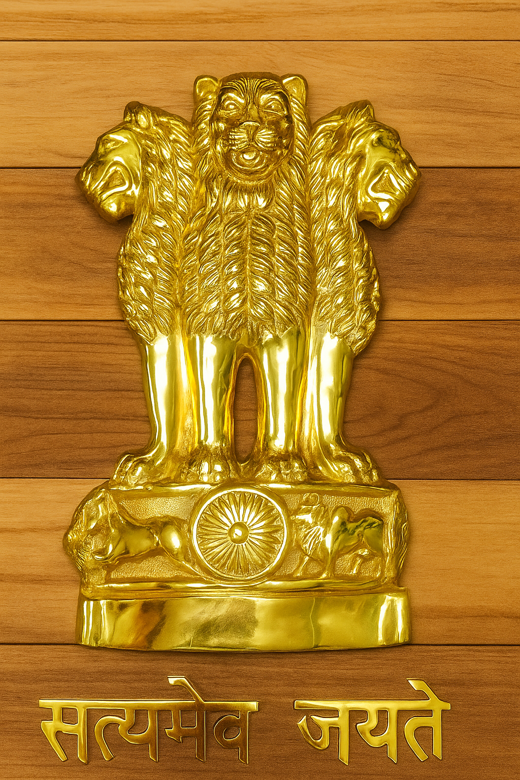 Ashoka Pillar Wall Frame – 16 inch